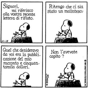 Snoopy e verbal identity